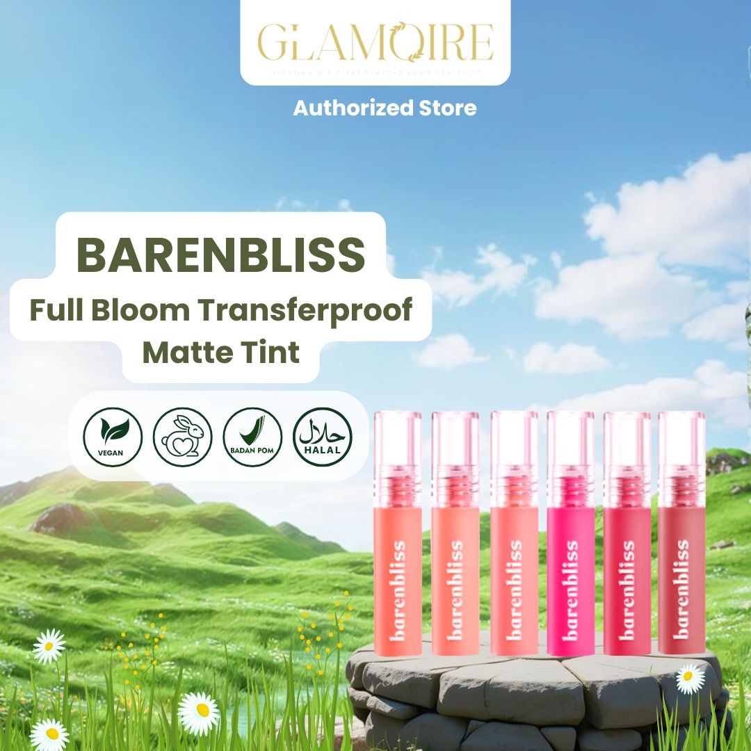BNB barenbliss Korean Bloomatte Full Bloom Transferproof Matte Tint LONGLAST 12H Matte tint ringan tahan lama